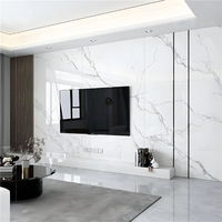 Panneau mural décoratif écologique pour intérieur 1200x2900mm, plaque de marbre PVC 2-3mm, panneau UV pour décoration intérieure