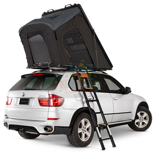 Tente de toit pour voiture Tente de <span class=keywords><strong>camping</strong></span> en aluminium rigide 4 personnes Popup Tente de voiture Offroad 2 Men Foldable Dachzelt Ultralight Roof Top Tent - Product Image 4