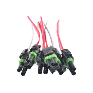 2ピンメス防水コネクタ自動ワイヤーハーネスコネクタ12015792 DJ3021Y-2.5-21 - Product Image 1