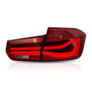 Luces traseras LED VLAND para BMW F30 F80 M3 3-Series a prueba de agua 2012-2018 con luces traseras de señal de giro secuencial para BMW