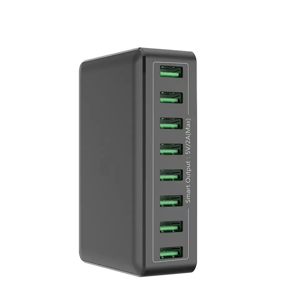 טעינת תחנת 10 8 6 5 4 יציאת USB טעינת מטען תחנת 60W מהיר טעינה רב יציאות USB מטען