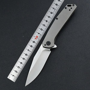 Couteau EDC 1405 en vente flash, couteau pliant en acier inoxydable, couteau tactique de survie, couteau de poche en acier, manche en acier, portable avec clip - Product Image 4