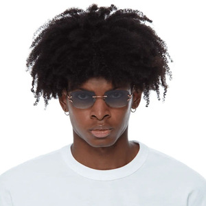 Sifier bán buôn với biểu tượng tùy chỉnh hình chữ nhật Thiết kế thời trang không có vành chống ánh sáng màu xanh đọc sách cho nam giới và phụ nữ Kính mát - Product Image 6