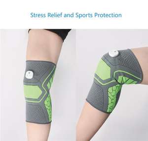 Masajeador de rodilla TENS EMS, Protector de rodilla, masajeador articular de pierna, baja frecuencia tens, masajeador eléctrico de pulso - Product Image 3