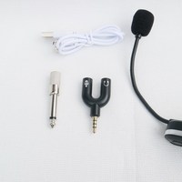 Microphone sans fil d'usine, serre-tête pour chanteur, casque portable, radio, micro détachable pour l'enseignement, téléphone portable, mixeur, amplificateur