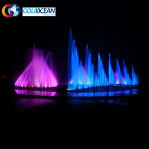 Nouvelle Fontaine d'eau dansante multicolore pour l'extérieur, design gratuit - Product Image 4