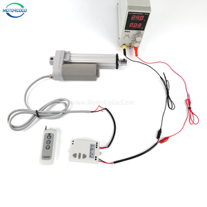 מפעיל ליניארי חשמלי 12v 24v 600n 18 מ"מ\שנייה מהירות גבוהה ליניארי המאיץ עומס 2500n עבור חלון דלת טלוויזיה - Product Image 6