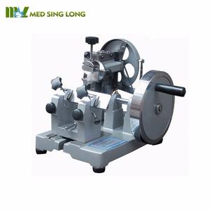 सस्ता मेडिकल उपभोज्य लैब स्टेनलेस स्टील पैथोलॉजी टिशू माइक्रोटोम ब्लेड होल्डर मैनुअल रोटरी माइक्रोटोम - Product Image 2