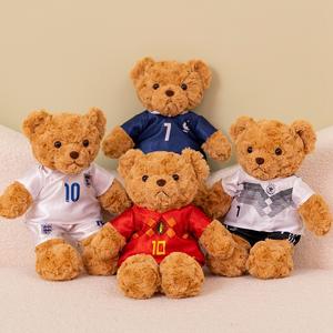 Oso de Peluche de Fútbol para la Liga de Campeones y la Premier League, Muñeco de Peluche con Relleno de Algodón PP, Venta al Por Mayor - Product Image 1