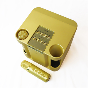 Eletree nhà sản xuất 2023 ys111 xách tay nhỏ màu trắng BT Karaoke loa với Micro không dây - Product Image 6