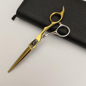 กรรไกรตัดผมแบบกำหนดเอง ขนาด 62 มม. กรรไกรซอยผมสำหรับคนถนัดขวา ใช้ในงานเสริมสวย ใบมีดมาตรฐาน ผลิตที่ซูโจว - Product Image 3