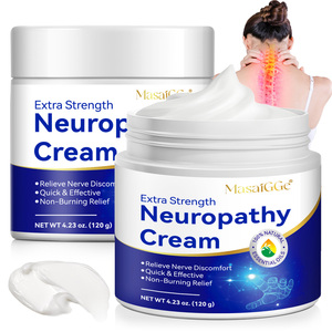 MasaiGGe Crema Rinfrescante Extra Forte per Neuropatia, Migliora il Sonno, Crema Calmante per Massaggi, Lenitiva e Rilassante per il Corpo - Product Image 1