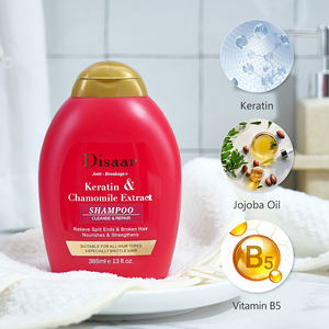 Champú fortalecedor de queratina Disaar, aceite de jojoba, vitamina B5, nutre, fortalece el cabello, alivia las puntas abiertas, champú para cabello <span class=keywords><strong>roto</strong></span> - Product Image 4