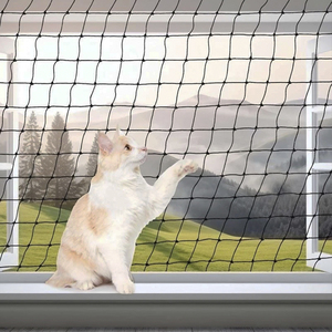 <span class=keywords><strong>Barrière</strong></span> de sécurité renforcée pour animaux de compagnie, fil d'acier de 1 mm, <span class=keywords><strong>filet</strong></span> en PE, protection anti-morsure pour balcon, escaliers, fenêtre, <span class=keywords><strong>filet</strong></span> pour chat - Product Image 2