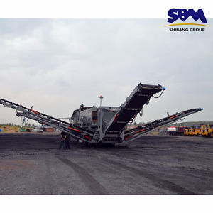 Conception à haut rendement 2x250 kW, capacité 344-644 t/h, concasseur 5x1150 pour projets minières de grande envergure, plan de production de sable mobile - Product Image 5