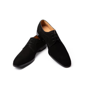 Chaussures d'hiver de luxe, de haute qualité, élégantes, respirantes, imperméables, formelles, à lacets, fabriquées à la main, en cuir véritable, avec empeigne à grain de bois - Product Image 3