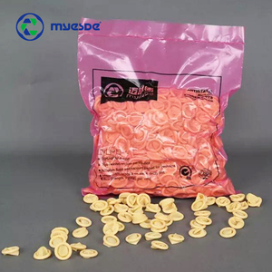 Chine 500g sans poudre antistatique 100% Latex naturel doigtiers produits de sécurité pour salle blanche pour l'électronique - Product Image 6