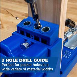 Professional <b>Pocket</b> <b>Hole</b> Cover System Yudong K4 <b>Pocket</b> Screw <b>Jig</b> - Product Image 3