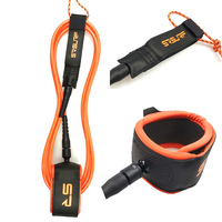 Laisse de surf la plus résistante, laisse de surf à double pivotement, accessoire pour shortboard, laisse pour sports nautiques, laisse ultra-légère