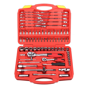 Steeltreks Hardware Tool Sets New Auto Repair 78 Piece Force Key Mechanic Socket Set Tools Combination Wrenches for Mechanics - Product Image 1