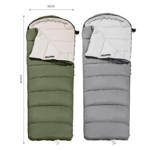 <span class=keywords><strong>Sac</strong></span> <span class=keywords><strong>de</strong></span> <span class=keywords><strong>couchage</strong></span> enveloppant en pongé connectable quatre saisons, lavable en machine, simple/double, pour le camping en extérieur et l'hygiène hôtelière - Product Image 1