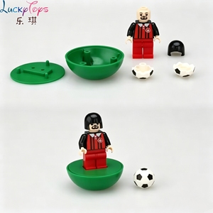 Juego de Fútbol Deportivo de Juguete con Figuras de Acción, Bloques de Construcción Educativos, Bloques Compatibles, 213 Piezas - Product Image 5