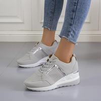 Nouvelles Chaussures de Sport Confortables pour Femmes 2025 – Baskets Décontractées à Talon Compensé Antidérapantes Grande Taille – Style Marche – Vente Chaude