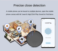 Mini-traceurs intelligents compatibles avec Apple Find My et Android Find Hub pour retrouver clés, bagages, sacs à dos, animaux de compagnie et enfants