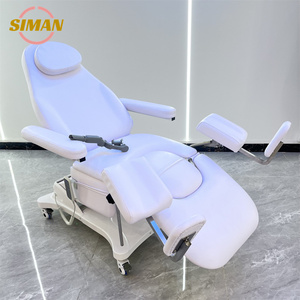Table de massage pliable <span class=keywords><strong>électrique</strong></span> réglable portable et économique Siman Healthy avec revêtement en cuir synthétique pour utilisation en salon - Product Image 4