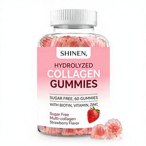 Anti-Aging-Vorteile für Haut, Nägel, Haare, Kollagen zur Hautaufhellung, Gummibärchen-Nahrungsergänzungsmittel, Glutathion-Aufhellungs-Gummis - Product Image 1