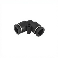 Raccord coudé pneumatique en plastique et cuivre à angle droit, à insertion rapide, pour cylindre, machine, tuyau d'air 4-16mm, garantie 1 an