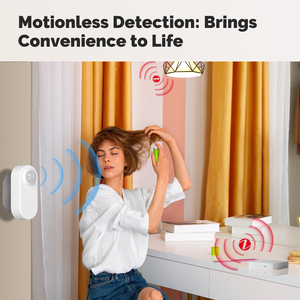 MOES Tuya ZigBee Smart Radar 24GHz MmWave Wireless presenza umana PIR sensore App monitoraggio remoto movimento e rilevamento immobile - Product Image 4