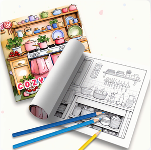 Libro <span class=keywords><strong>da</strong></span> <span class=keywords><strong>colorare</strong></span> Cozy Corner <span class=keywords><strong>per</strong></span> <span class=keywords><strong>adulti</strong></span> e bambini, pagine di attività a tema Hygge Comfort <span class=keywords><strong>per</strong></span> il relax - Product Image 3