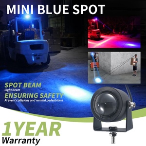 Auxiliary Headlamp Beam <b>Spotlight</b> Mark Clearance Dangerous Area Signs Pedestrian Safety LED Blue Spot Light - Product Image 5