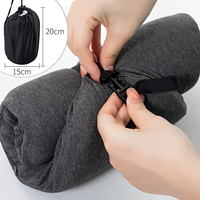 Coussin de soutien lombaire ergonomique en mousse à mémoire de forme pour chaise de bureau avec dossier en maille respirante, protection ajustable de la colonne vertébrale