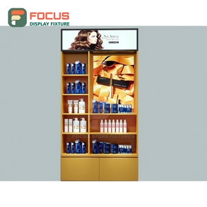 Freestanding Hair Extension Display Counter Glass Showcase Drawer Integrated Shelf Store Display Counter - Product Image 2