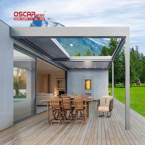 Auvent rétractable Ctric avec capteur de vent Patio extérieur jardin étanche <span class=keywords><strong>prix</strong></span> d'usine auvent à cassette complet Pergola rétractable - Product Image 1