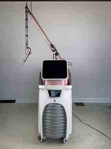 เครื่องกำจัดรอยสักด้วยเม็ดสี เครื่องกระชับผิวด้วยเลเซอร์ความถี่สูง อุปกรณ์ความงามคุณภาพสูง คิวสวิตช์ ราคาประหยัด ร้านเสริมสวย - Product Image 3