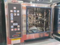 Équipement de restauration commerciale, four à vapeur électrique à haute efficacité en acier inoxydable à 6 niveaux pour la cuisine des hôtels