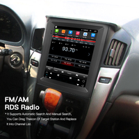 STWEI Android14 Tesla Écran autoradio GPS Navigation Multimédia pour Lexus RX300 Toyota Harrier 1998-2003 Carplay DSP RDS 4G
