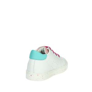 Zapatillas Falcotto para niña, color blanco, fucsia, con estampado de estrellas, informales - Product Image 3