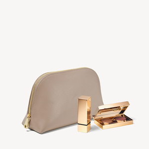 Trousse de Maquillage en Cuir Grain Croco Brillant Personnalisable avec Logo – Étui de Voyage Imperméable à Compartiment Unique pour Usage Quotidien Féminin - Product Image 4