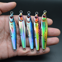 JIGGINGSOUL-RTS312-30g40g3D Jigs métalliques imprimés en 3D pour la pêche au petit tarpon, Little Slow Jig, Jack, Jig pour eau salée, Fishing L