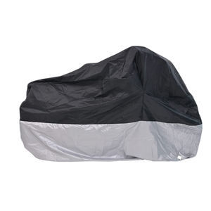 Чехол для мотоцикла 210D, сверхпрочный, водонепроницаемый, из ткани рипстоп, защита от УФ-излучения, дождя, пыли и царапин, черный, гарантия 2 года, для использования на улице - Product Image 2