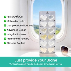 <span class=keywords><strong>Set</strong></span> di Capsule Portatili a Forma di Cuore per Cura della Pelle Anti-Età, Sbiancanti e Anti-Rughe, 7 Fogli, Kit Completo per Routine Giorno e Notte - Product Image 5