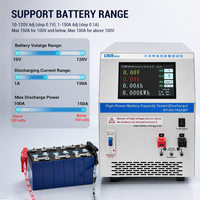 Testeur de capacité de batterie Heltec Energy 150A 120V, testeur de décharge à tension constante/temporisé/capacité constante pour batteries au lithium