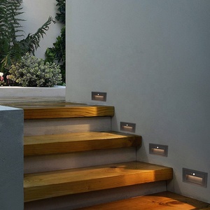 Lumière d'escalier LED encastrée pour extérieur et intérieur, étanche IP65, pour villa, parc, hôtel, escalier latéral, lumière murale LED pour escalier sportif - Product Image 3