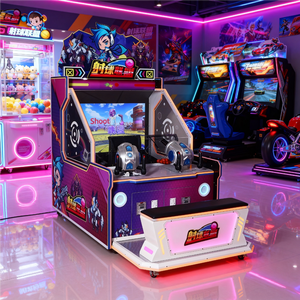 Machine de jeu vidéo à pièces de monnaie de haute qualité pour 2 joueurs, tir au ballon d'arcade pour enfants, pour les centres de jeux intérieurs - Product Image 1
