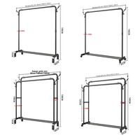 Porte-manteau et séchoir multifonctionnel sur pied en PP, design minimaliste et moderne, pour rangement domestique, idéal pour le dropshipping transfrontalier