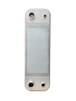 Échangeur de chaleur solaire à plaques brasées résistant à la corrosion SS304/SS316 FHC095 Refroidisseur d'huile 3.0Mpa Longue durée de vie Garantie 1,5 an
